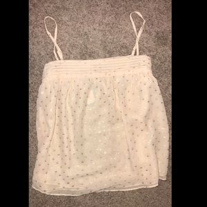 pink and gold tank top- forever 21 contemporary